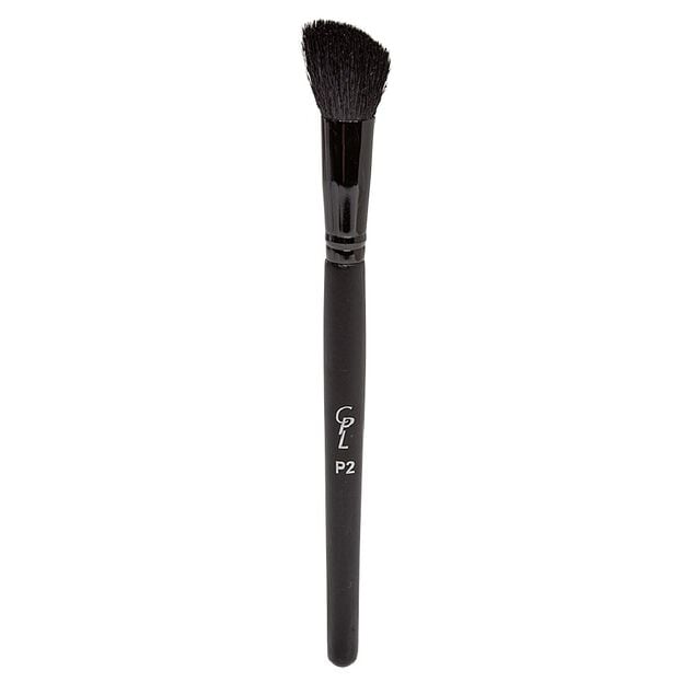 Pinceau pour blush biseaut&eacute; en acrylique