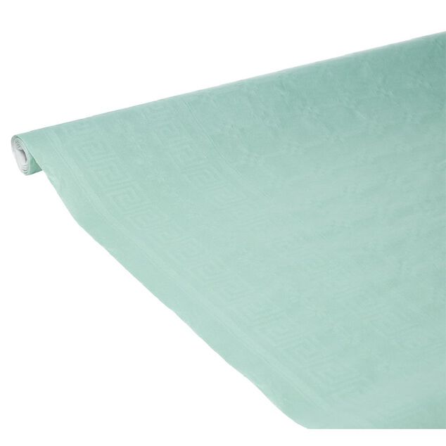 Nappe en papier vert 1,20xL6m