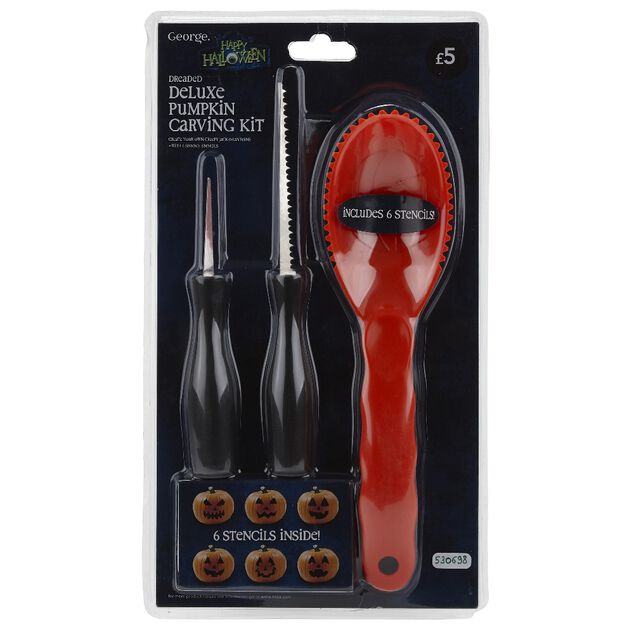 Ustensile de d&eacute;coupe citrouille x3
