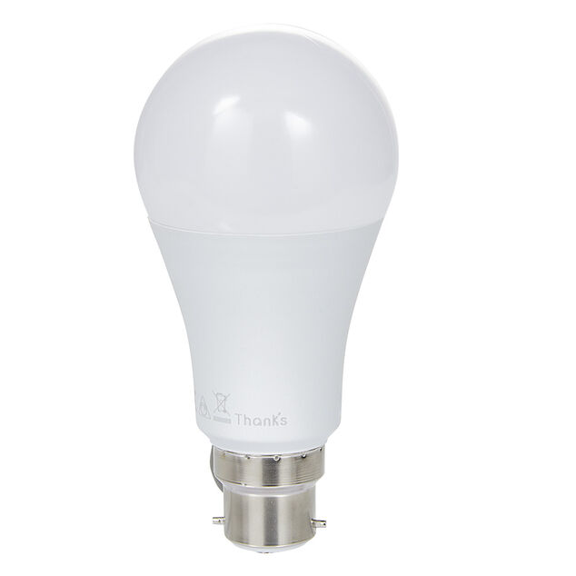 Ampoule LED connectée blanc ajustable B22 60 W