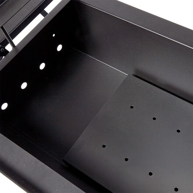 Barbecue &agrave; charbon Lima 3 hauteurs de cuisson grande surface