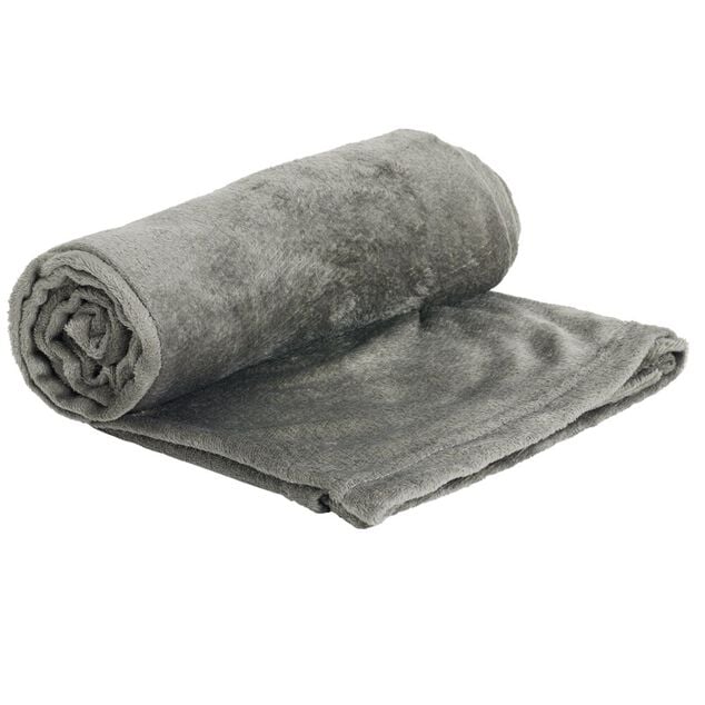 Plaid flanelle uni 150x200cm (4 modèles)