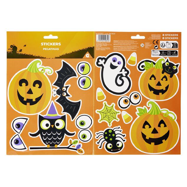 Sticker fen&ecirc;tre Halloween enfant