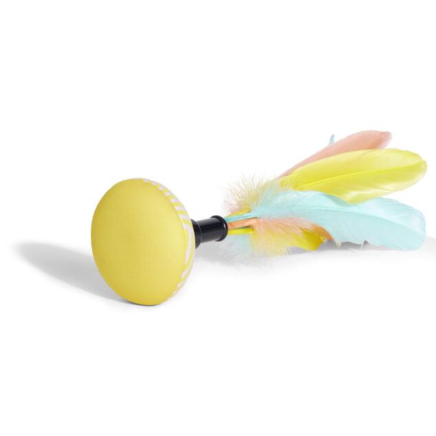 Jeu p&eacute;t&eacute;ca &Oslash;7xH25cm base jaune
