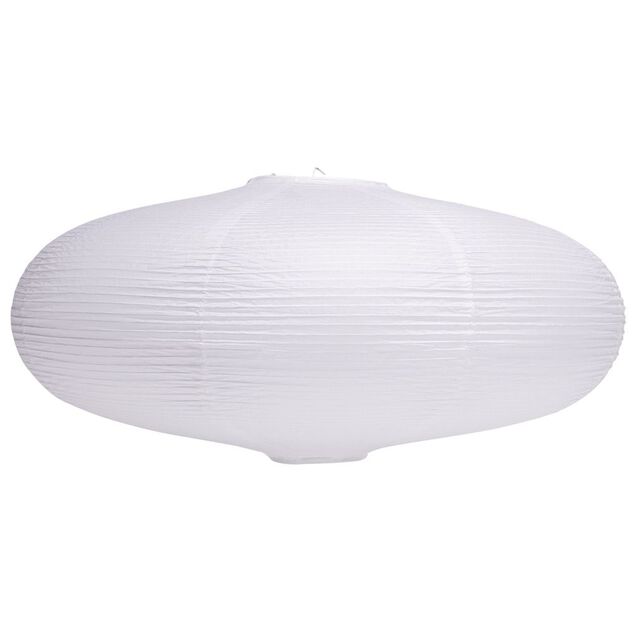 Suspension boule chinoise papier blanc - Ø50xH23cm