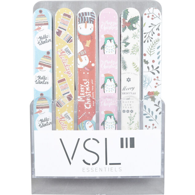 Lime &agrave; ongles motifs No&euml;l