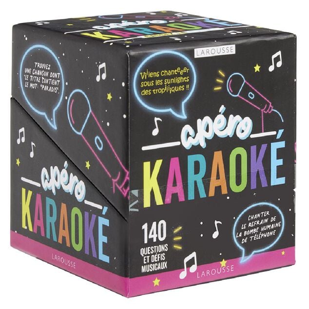 Jeu apéro karaoké