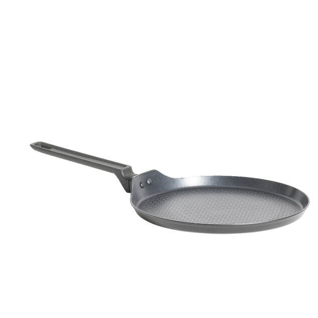 Cr&ecirc;pi&egrave;re tous feux dont induction aluminium noir &Oslash;26cm