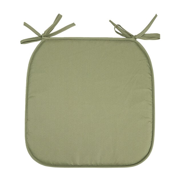 Galette de chaise carr&eacute;e 38x38cm 4 pi&egrave;ces (4 mod&egrave;les)