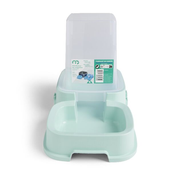 Distributeur de croquettes plastique 3,6L (2 mod&egrave;les)