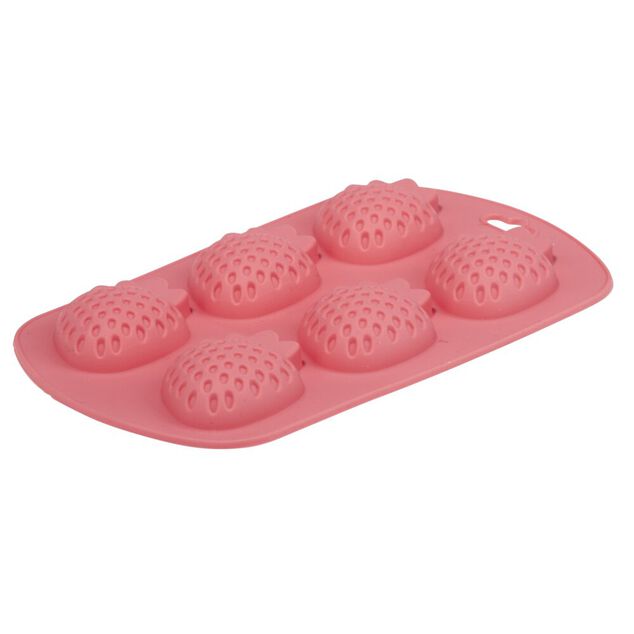 Moule &agrave; gla&ccedil;ons x6 silicone forme fruits 11x19cm (3 mod&egrave;les)
