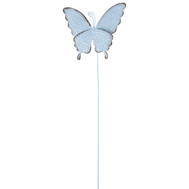 Figurine &agrave; planter m&eacute;tal papillon H56cm (3 mod&egrave;les)