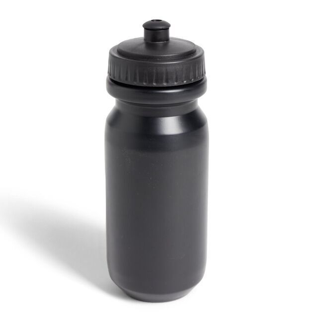 Bidon gourde pour v&eacute;lo plastique noir