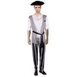 D&eacute;guisement adulte Halloween pirate tshirt pantalon Taille S