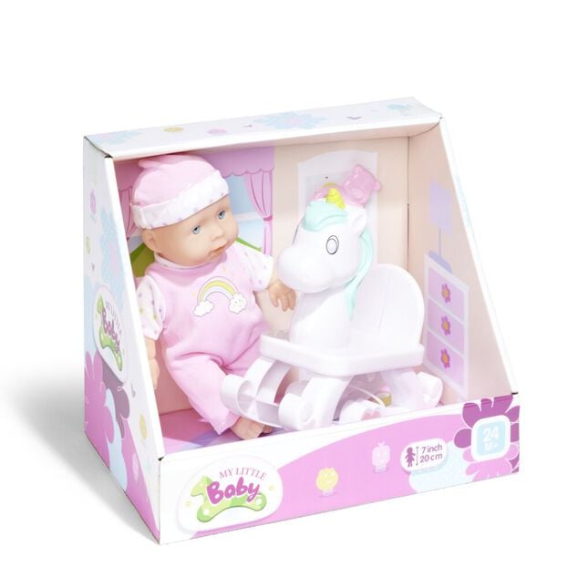 Poup&eacute;e H20cm - 4 mod&egrave;les