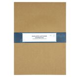 Enveloppe cartonn&eacute;e exp&eacute;dition marron x5 format 25x35cm