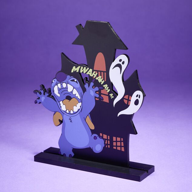 D&eacute;coration &agrave; poser Halloween Disney Stitch 19,5x4xH23cm