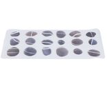 Fond de douche galet gris PVC