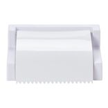 D&eacute;rouleur papier toilette blanc