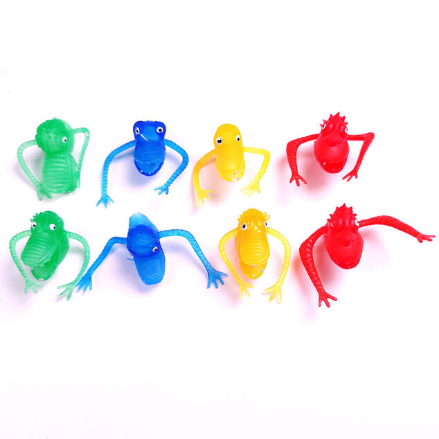 Marionnette &agrave; doigt monstres x8