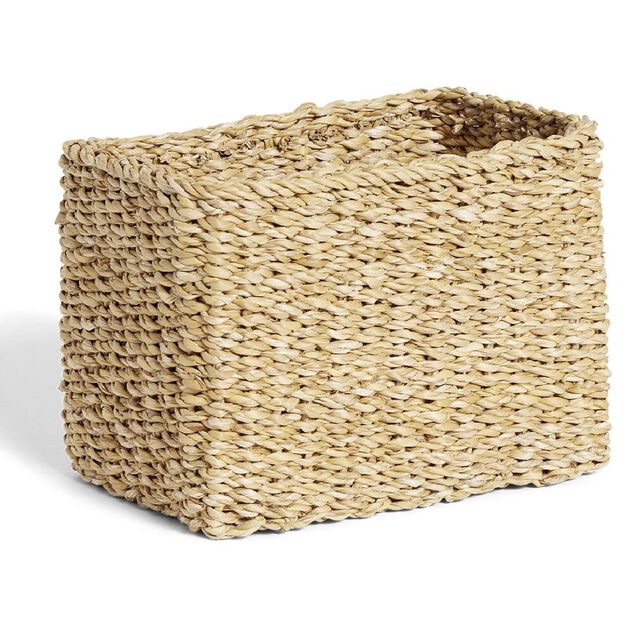 Pani&egrave;re osier rectangulaire moyen mod&egrave;le 24x18xH17cm