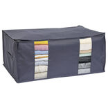 Housse de rangement pour v&ecirc;tements Gris - L65 x l45 x H27 cm