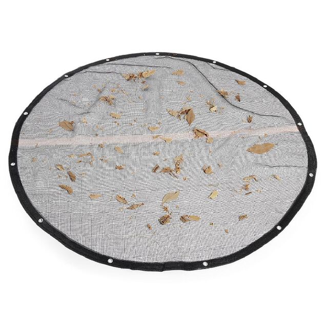 Filet de protection pour piscine &Oslash;335cm noir