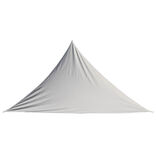 Voile d&rsquo;ombrage triangulaire Delta taupe 200x200 cm