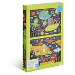Puzzle enfant 48 pi&egrave;ces monde sous marin x2