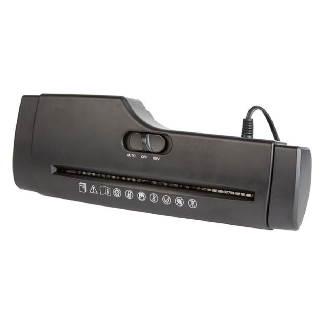 Destructeur de document portatif noir