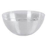 Saladier plastique transparent