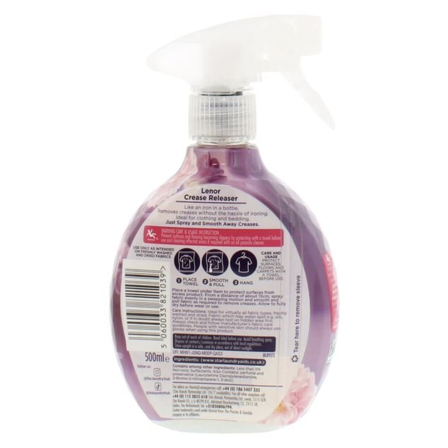 Spray d&eacute;froissant Lenor Love Exotic Bloom & Moonlight Lily  500ml