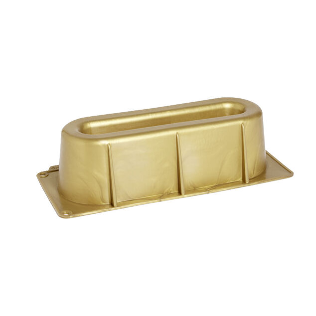 Moule &agrave; buche savarin silicone 28x12xH6,2cm