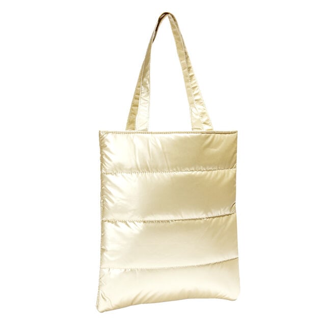 Sac matelass&eacute; design doudoune 34x39cm - 3 coloris