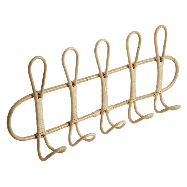 Pat&egrave;re en rotin 5 crochets