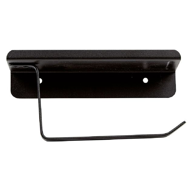 D&eacute;rouleur de papier WC m&eacute;tal noir