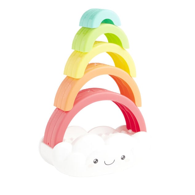 Nuage arc en ciel empilable 24x10xH22cm