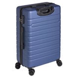 Valise rigide ABS bleu marine H60cm
