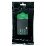 Lingette nettoyante pour plastique auto/v&eacute;lo x20