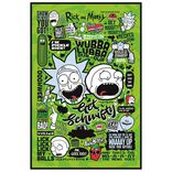 Poster phrases cultes Rick et Morty 91,5x61cm