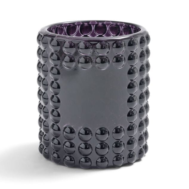 Bougeoir bubble noir &Oslash;7,8cm