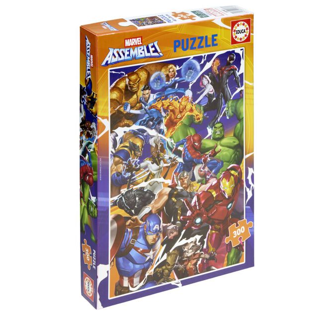 Puzzle enfant Marvel h&eacute;ros 300 pi&egrave;ces