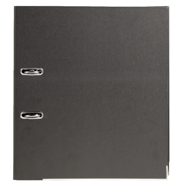 Classeur &agrave; levier dos 8cm noir 28x32cm