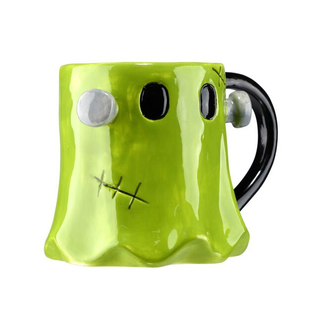 Mug Halloween 45cl Frankenstein mignon dolomite vert