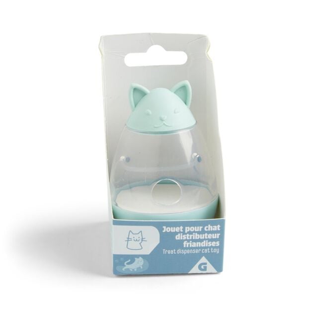 Jouet pour chat distributeur de friandises &Oslash;5,5xH.8,5cm