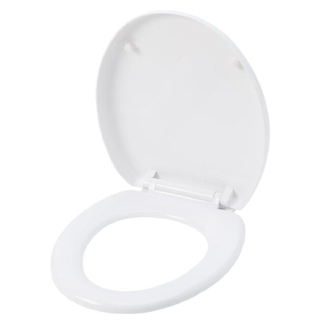 Abattant WC blanc avec frein de chute