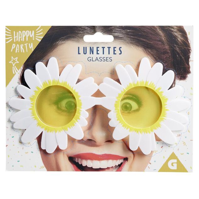 Lunettes fleurs marguerite