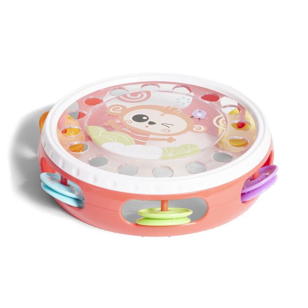Hochet tambourin pour b&eacute;b&eacute; (2 mod&egrave;les)