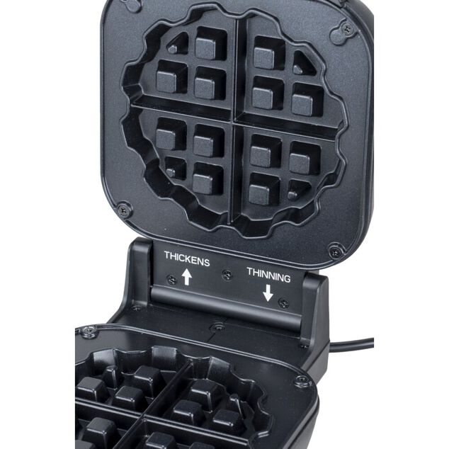 Gaufrier pour gaufre fourr&eacute;e Homday multifonction 800W 28x15xH9cm