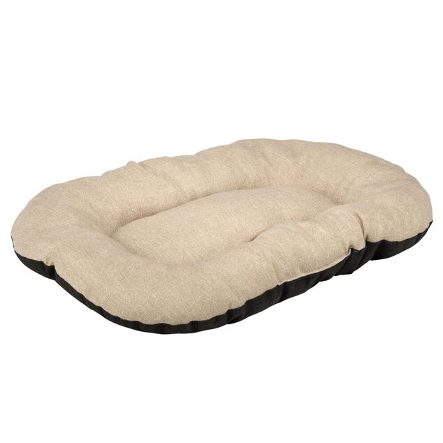 Couchage chien ou chat coton et polyester beige 35x50cm